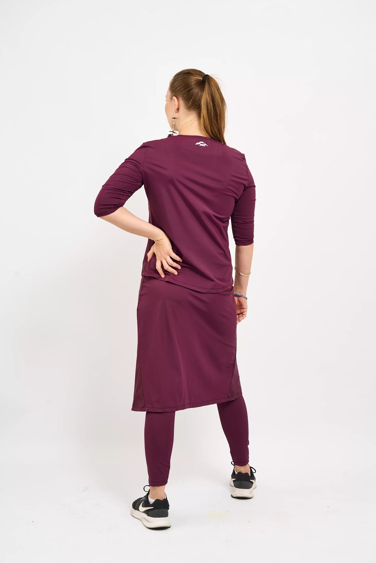 Plum Shimmer Leah Set