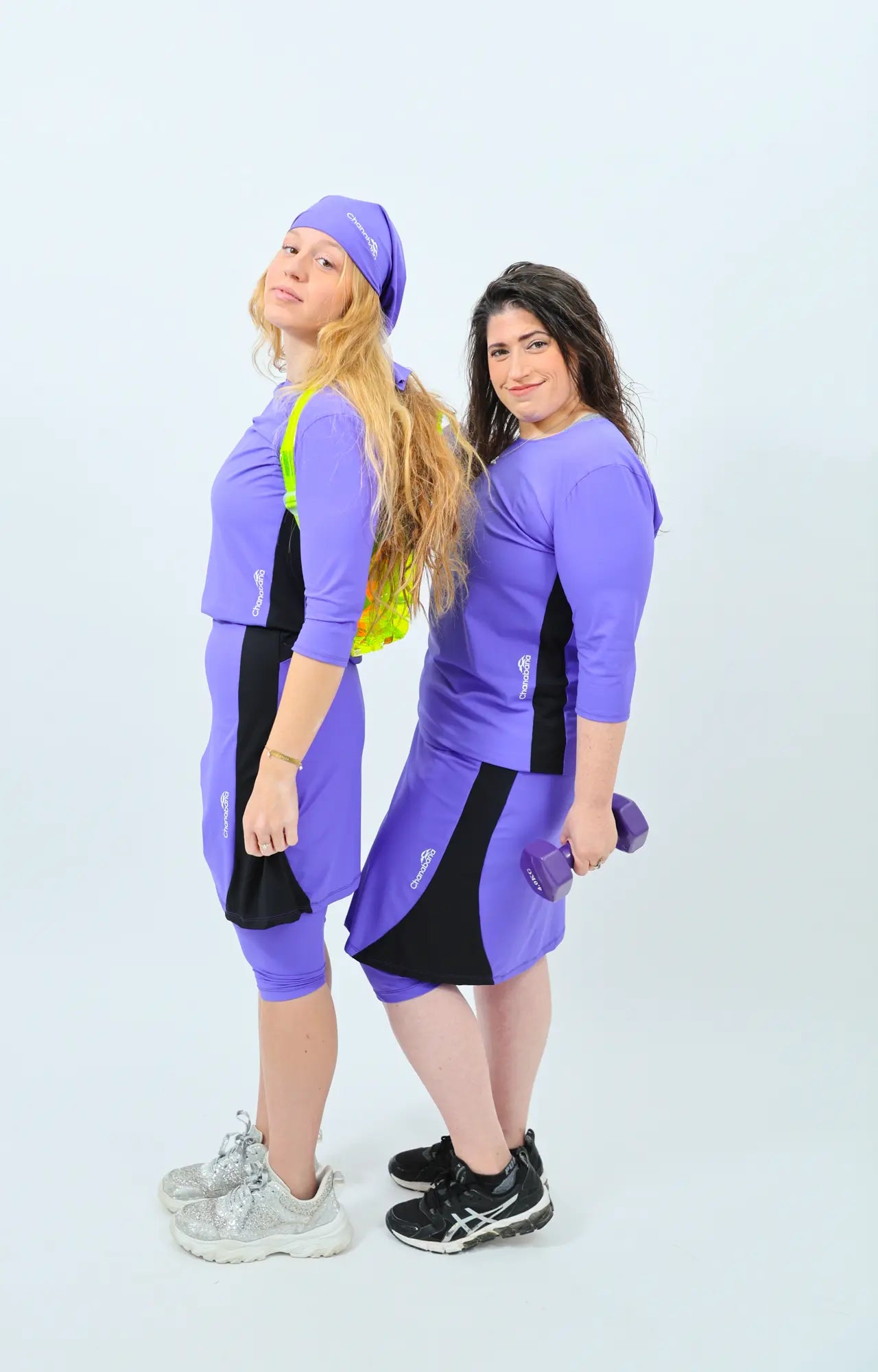 Purple Exercise Shirt- Long Torso