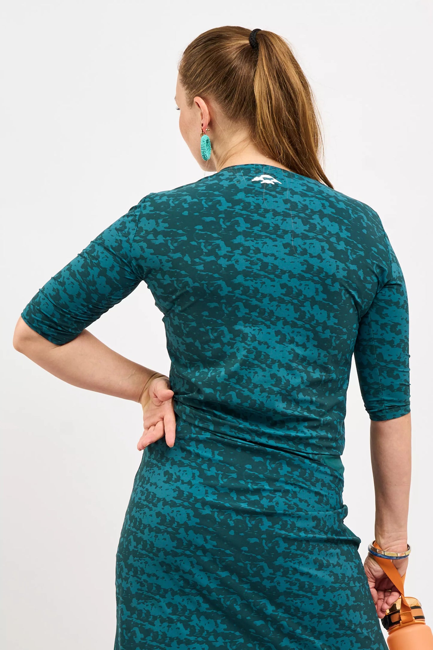 Jewel Green Exercise Shirt