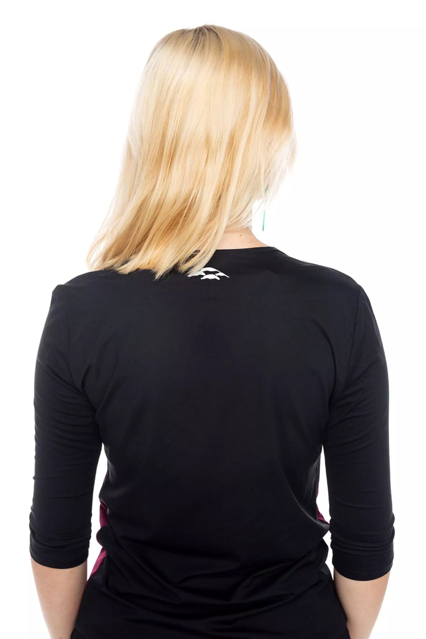 Black Turquoise Exercise Shirt