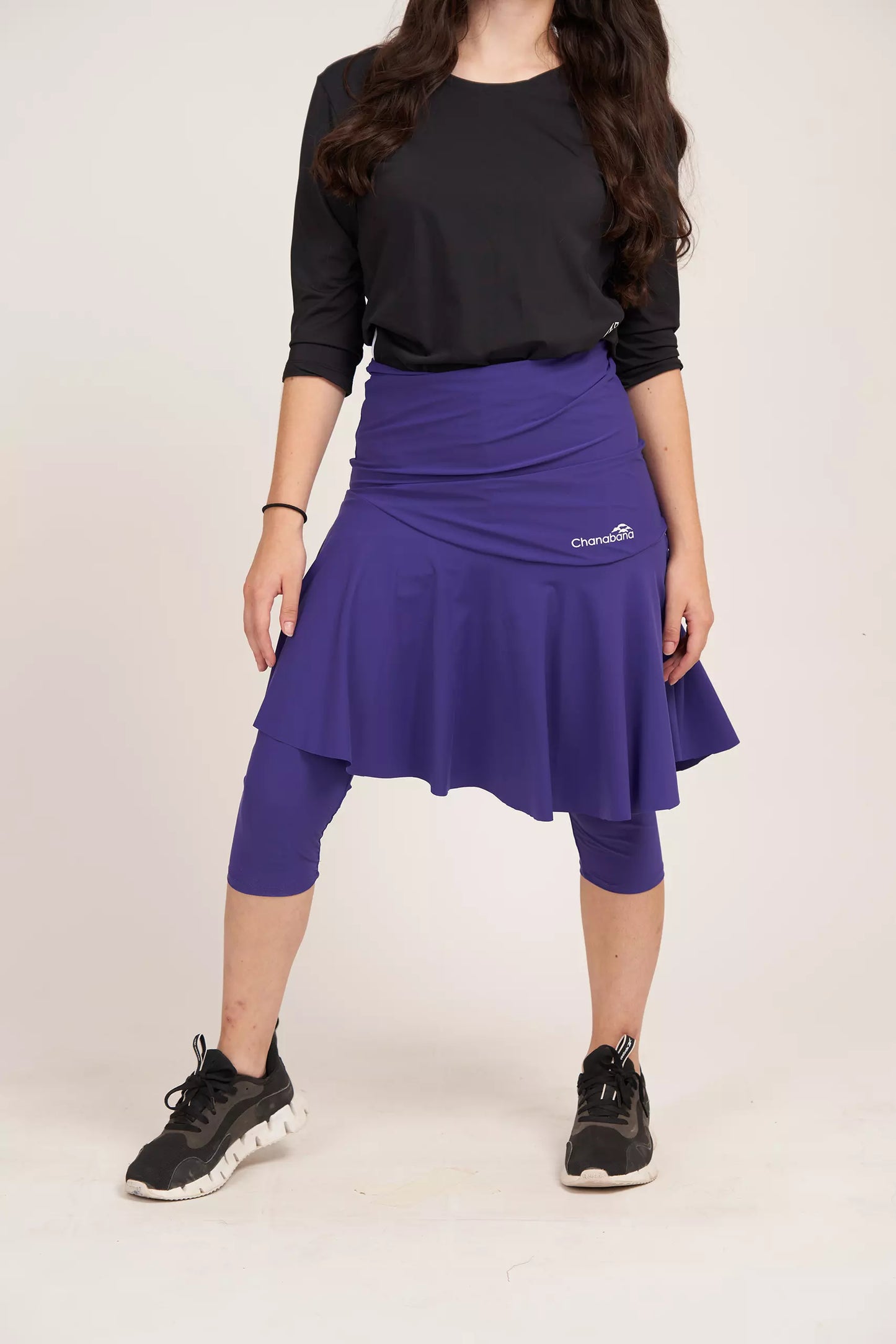 Tennis Flair Skirt - Purple