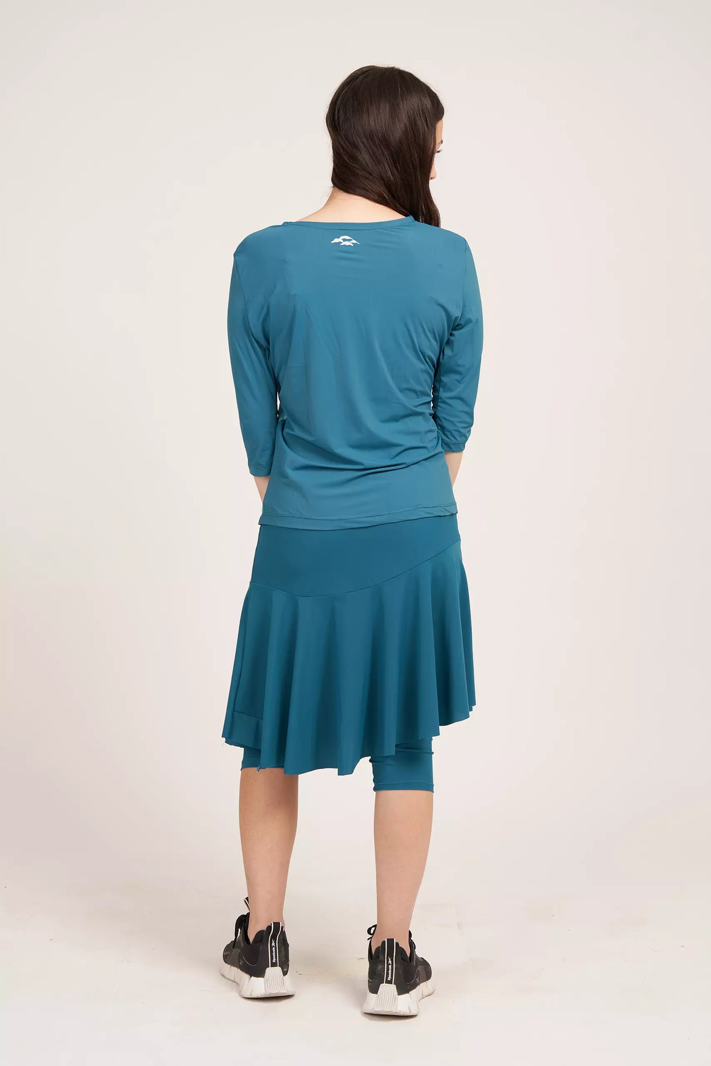 Tennis Flair Skirt - Teal