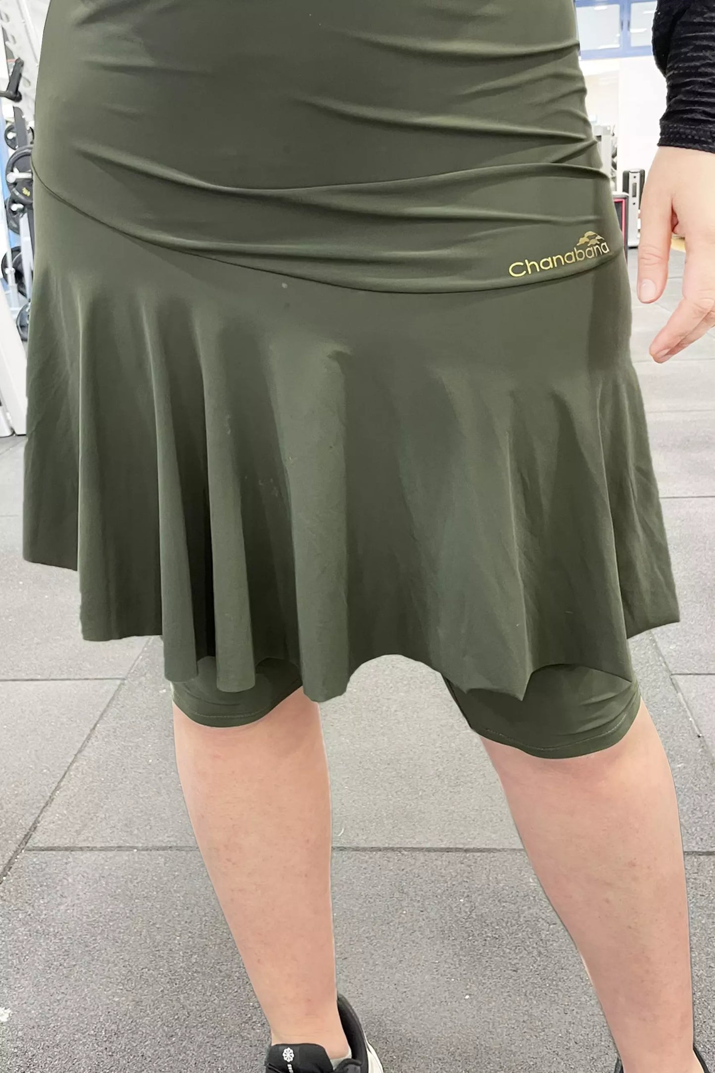 Patriotic Green Flair Skirt