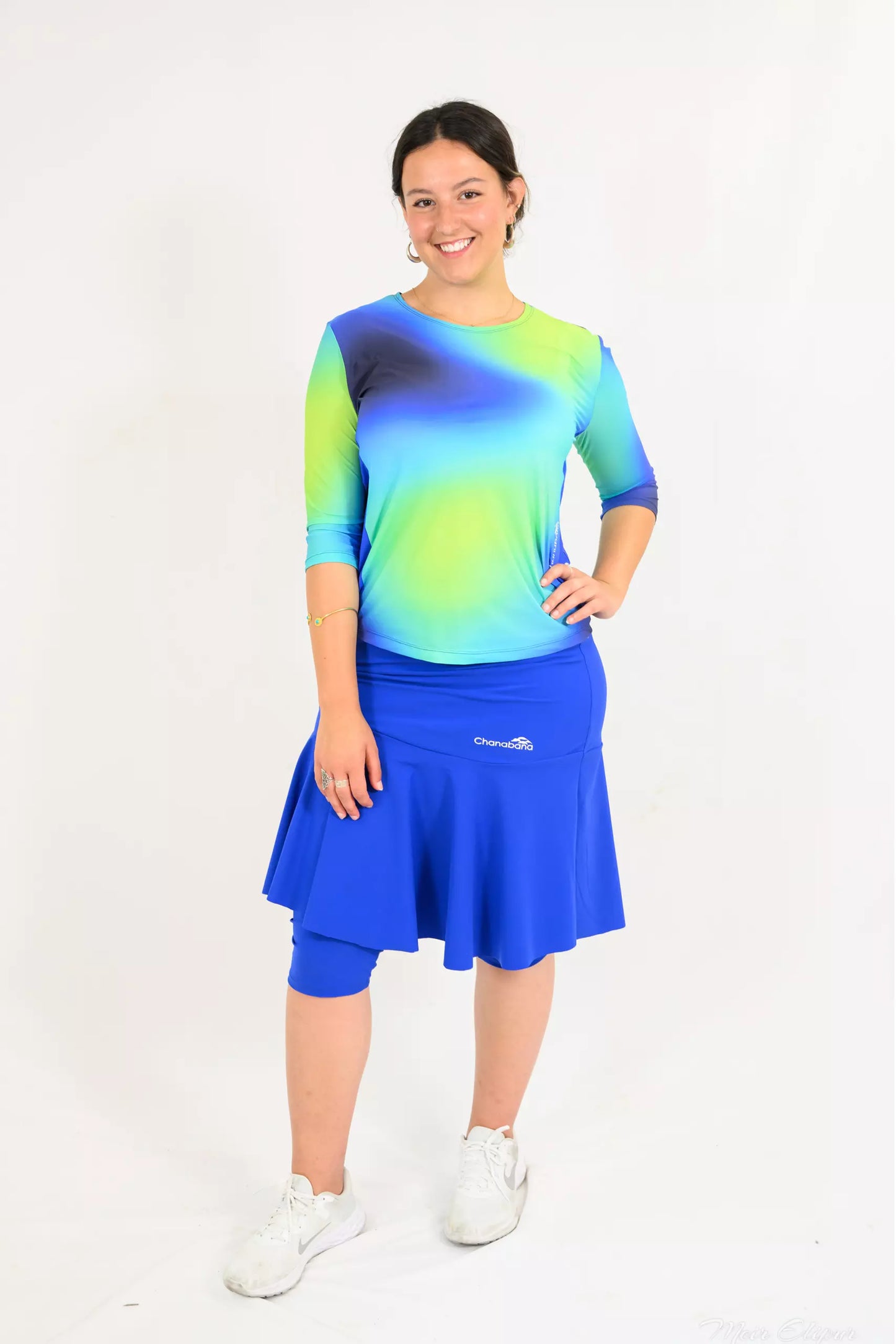 Royal Blue Flair Skirt