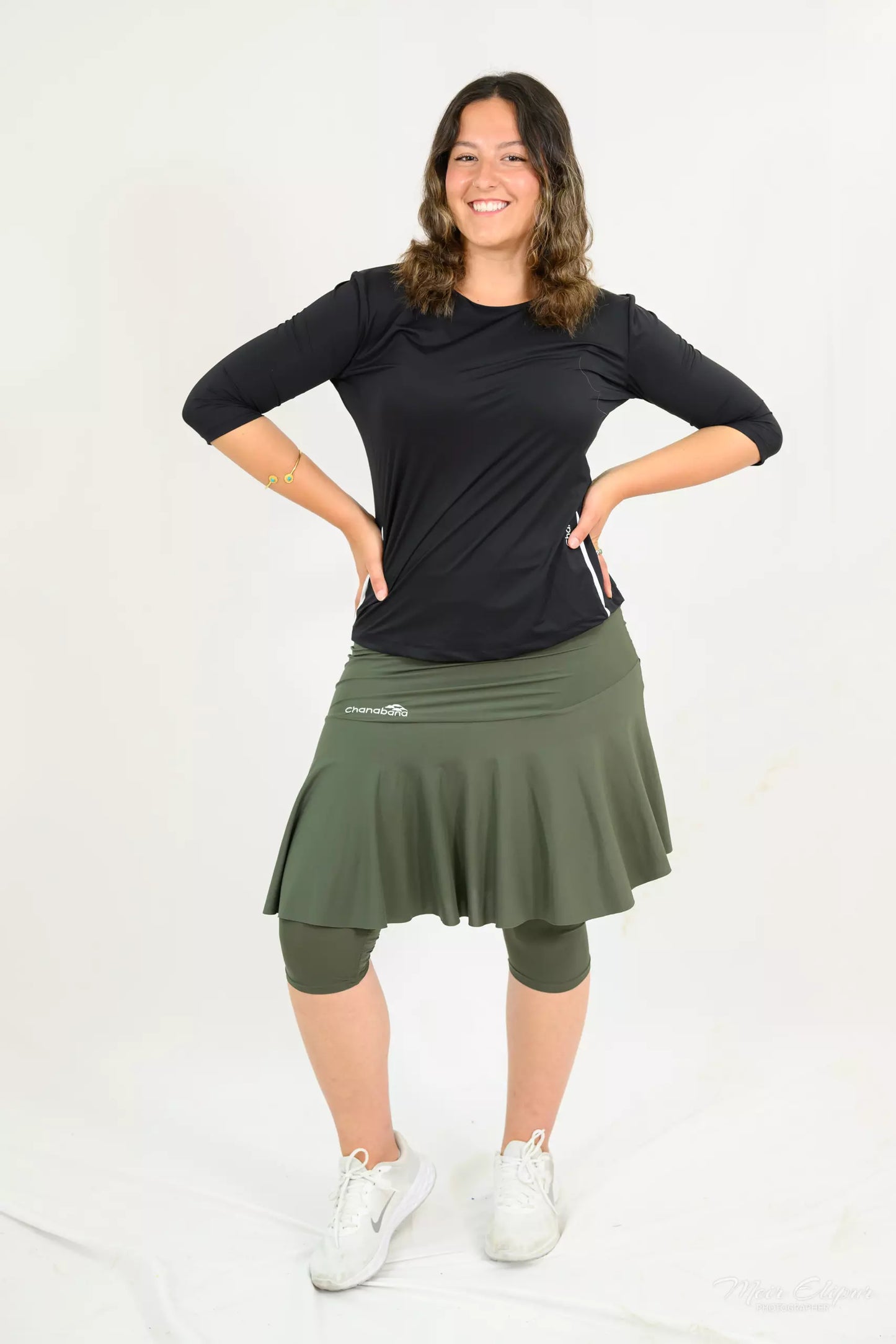 Patriotic Green Flair Skirt