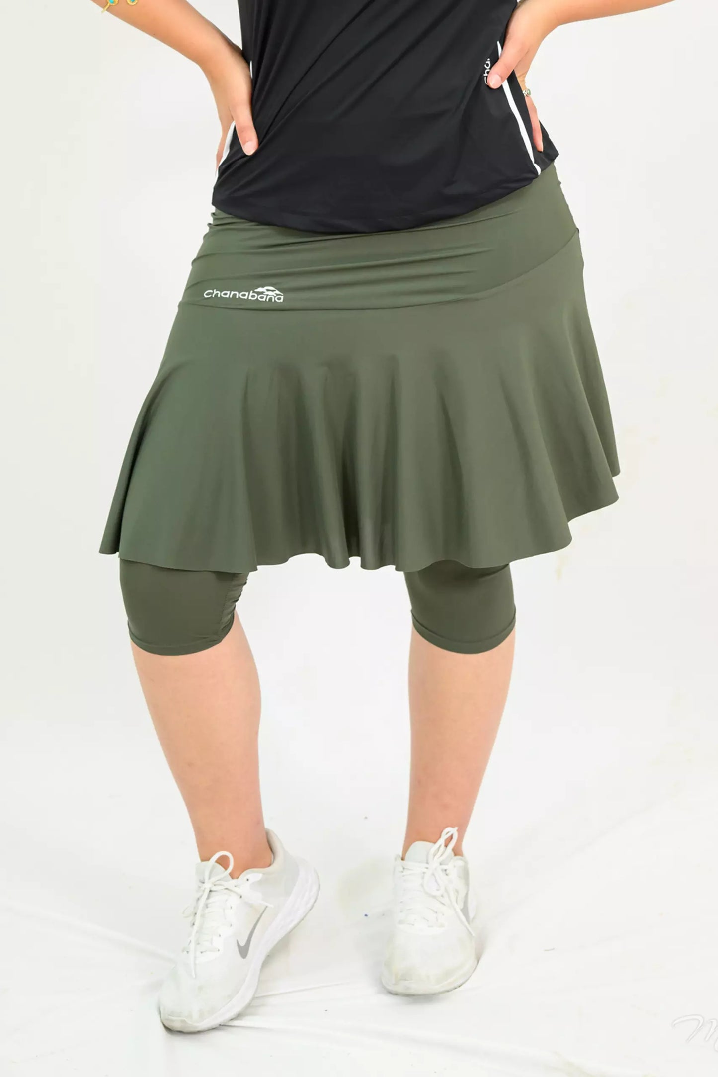 Patriotic Green Flair Skirt