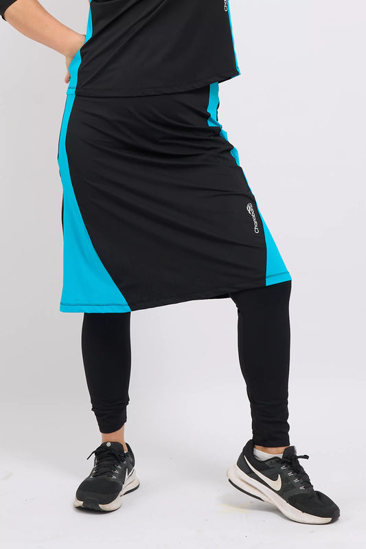 Black Turquoise Leah Skirt