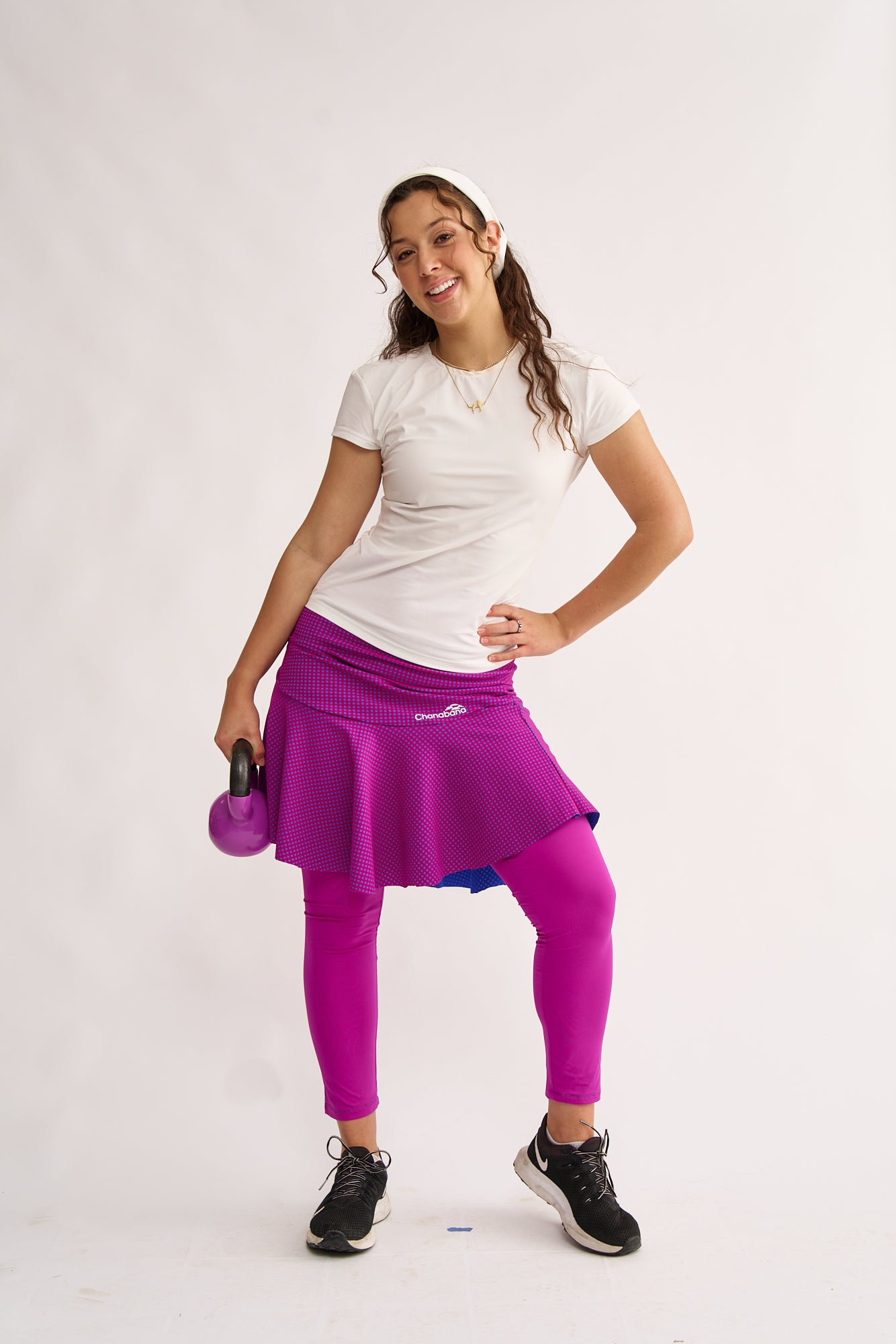 Magenta Pop Sara Skirt
