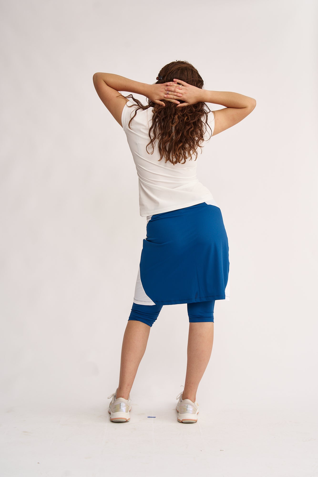 Cooling Teal Chana Skirt