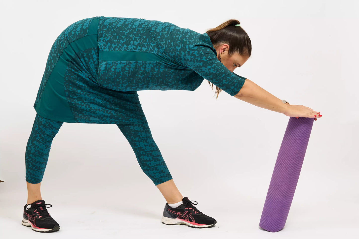 Jewel Green Exercise Shirt