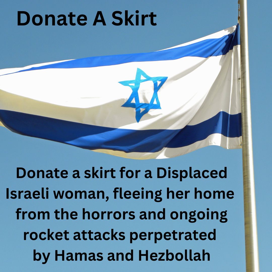 Sponsor a Skirt for a Displaced Israeli Woman!