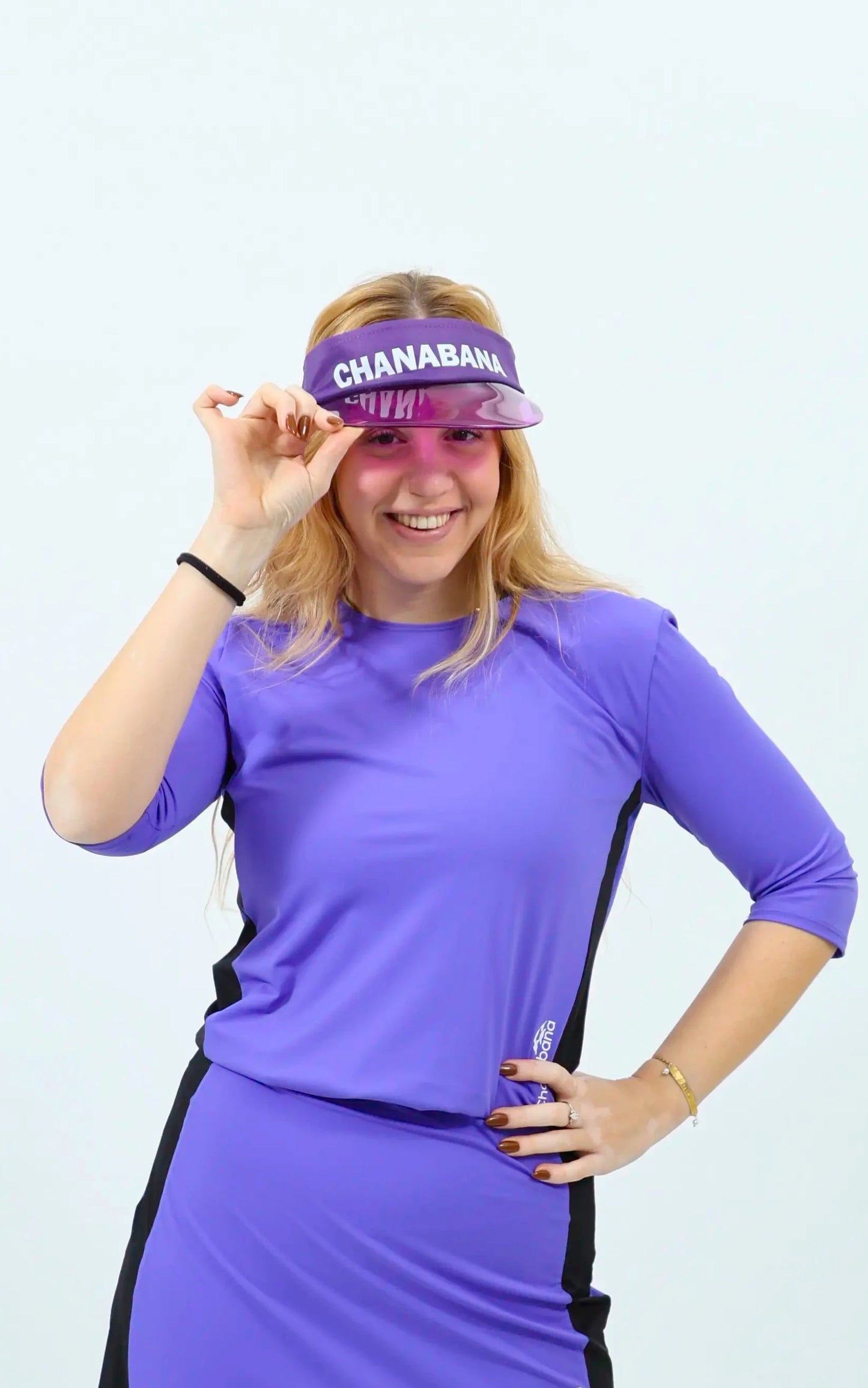 Purple Exercise Shirt- Long Torso