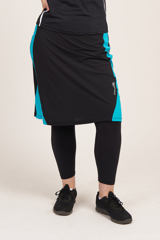 Black Turquoise Leah Skirt