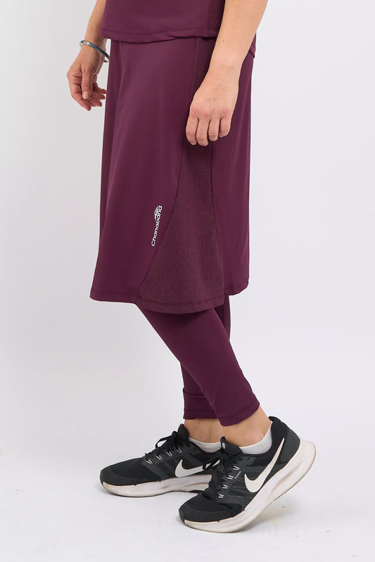 Plum Shimmer Leah Skirt