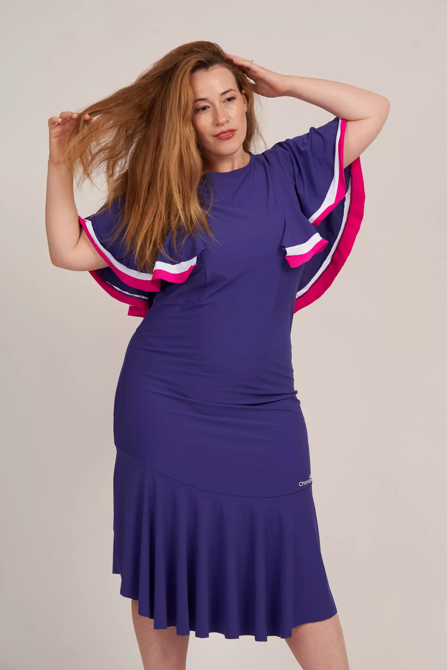 Limited Edition Purple Sailor Swim Dress