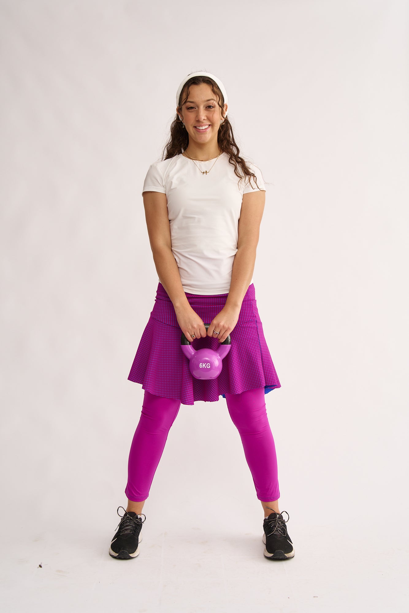 Magenta Pop Sara Skirt