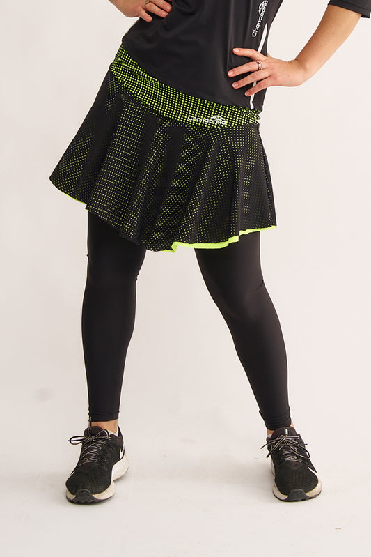 Sara Black NEON Mesh Skirt