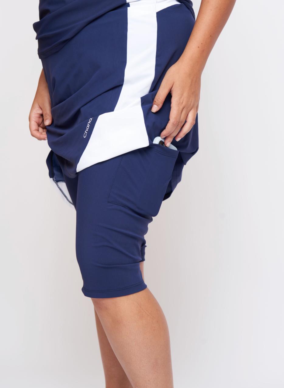 Blue and White Chana set Pocket by Chanabana Modest Activewear